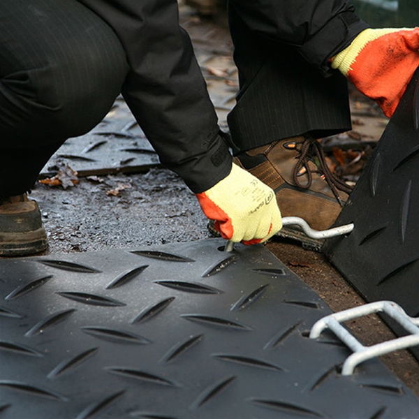 Ground protection mats